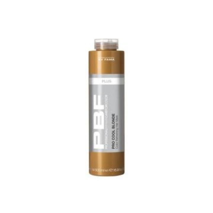 Masca de par Pro Cool Blonde, Professional By Fama, Pentru par blond rece, Filtru UV, 500 ml