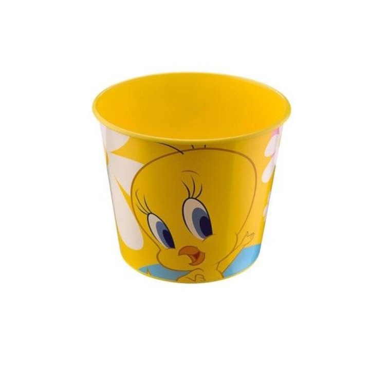 Пластмасова купа за пуканки Mercaton®, 2 л, 17 x 14 см, модел Tweety
