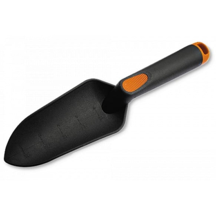 Lopata de gradina, Bradas, Plastic, Negru