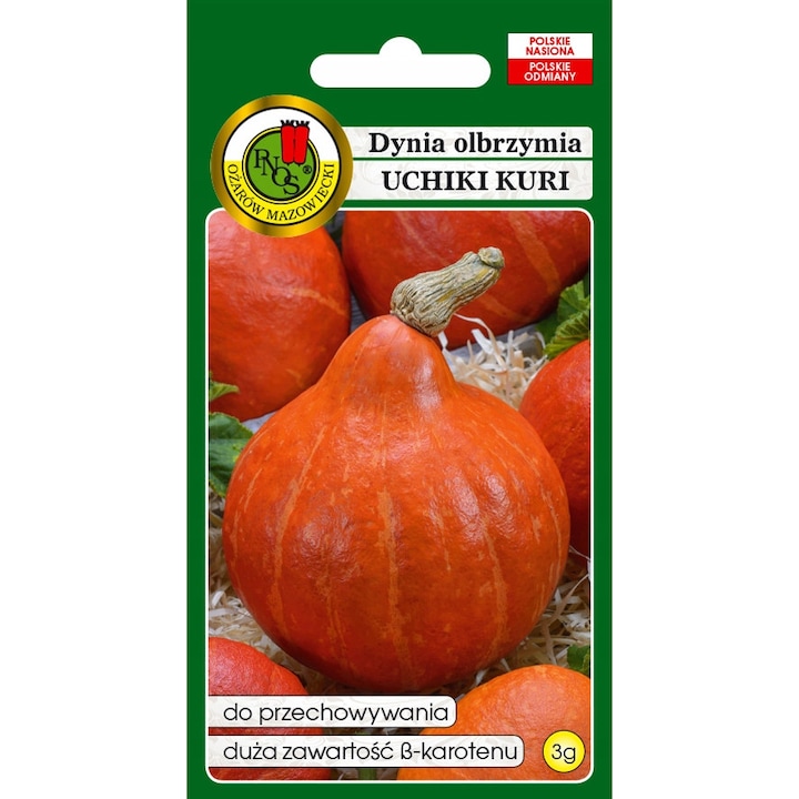 Seminte de dovleac Hokkaido, Pnos, 3g