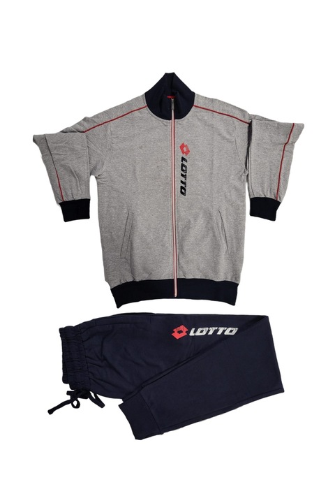 Trening barbati Lotto LA1063, Gri/Albastru, 2XL