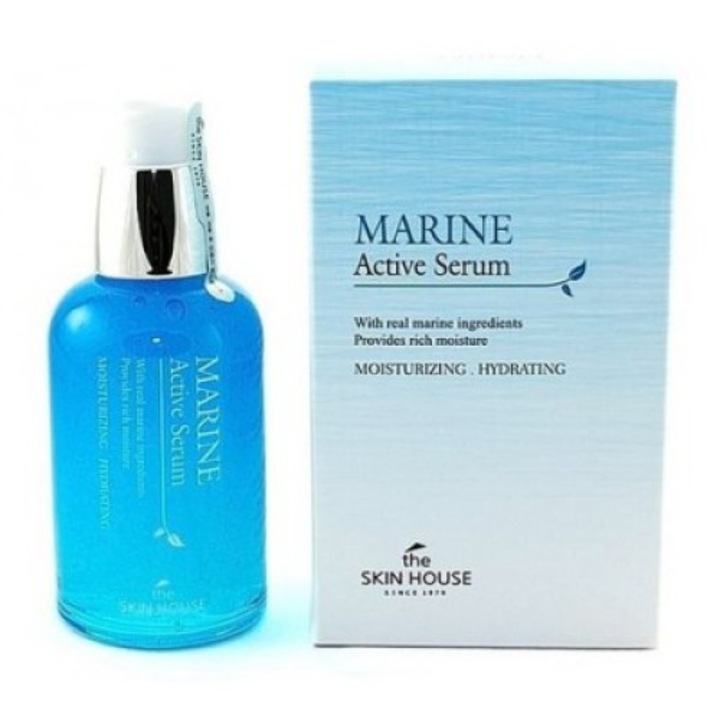 Ser pentru ten Marine Active, The Skin House, Hidratare intensa, 50 ml