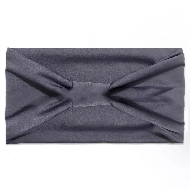 Bentita de cap, Izmael, Poliester/Elastan, Gri