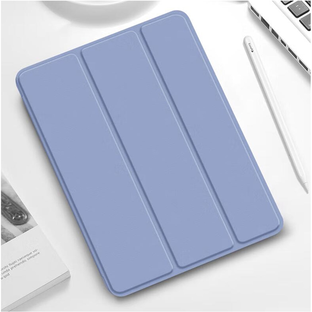 Husa pentru tableta, Cu suport pentru Apple Pen, Compatibil cu IPad 10(2022), 10.9inch, Mov deschis