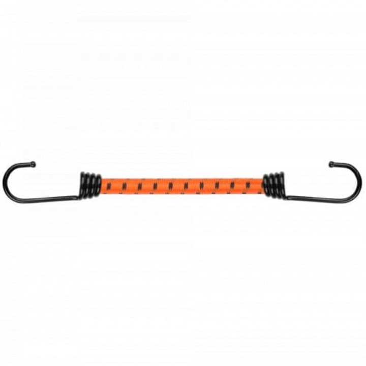 Chinga elastica, Bradas, Latex, 60 cm, Negru/Portocaliu