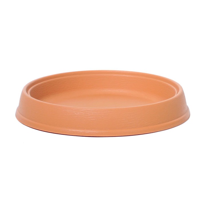 Prosperplast virágalátét, 21 cm, Világos tégla