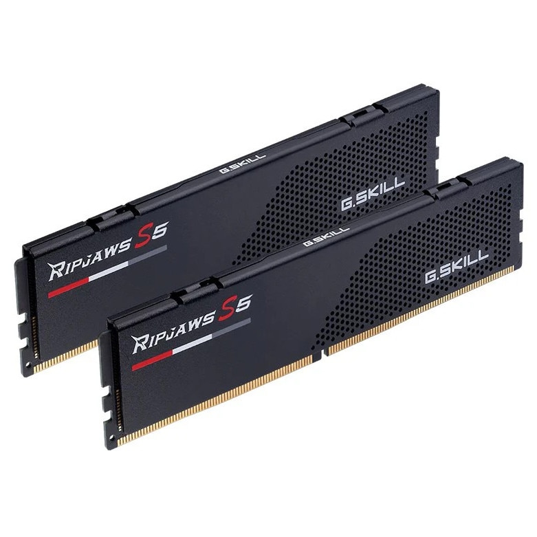 Memorie G.SKILL Ripjaws S5 Black 64GB(2x32GB) DDR5 6000MHz CL30 F5