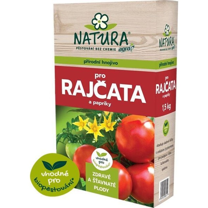 Ingrasamant organic rosii si ardei Natura, Agro, 1.5 kg