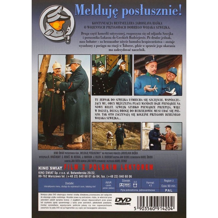 Poslusne hlásím [DVD]