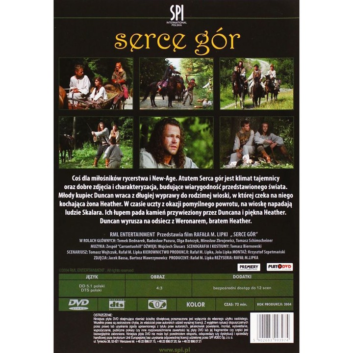 Serce gór [DVD]