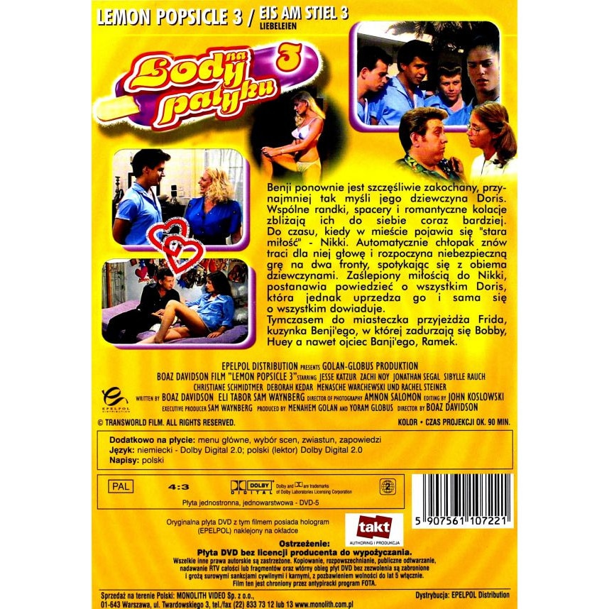 Forró rágógumi 3. - Szállj le rólam! [DVD] - eMAG.hu