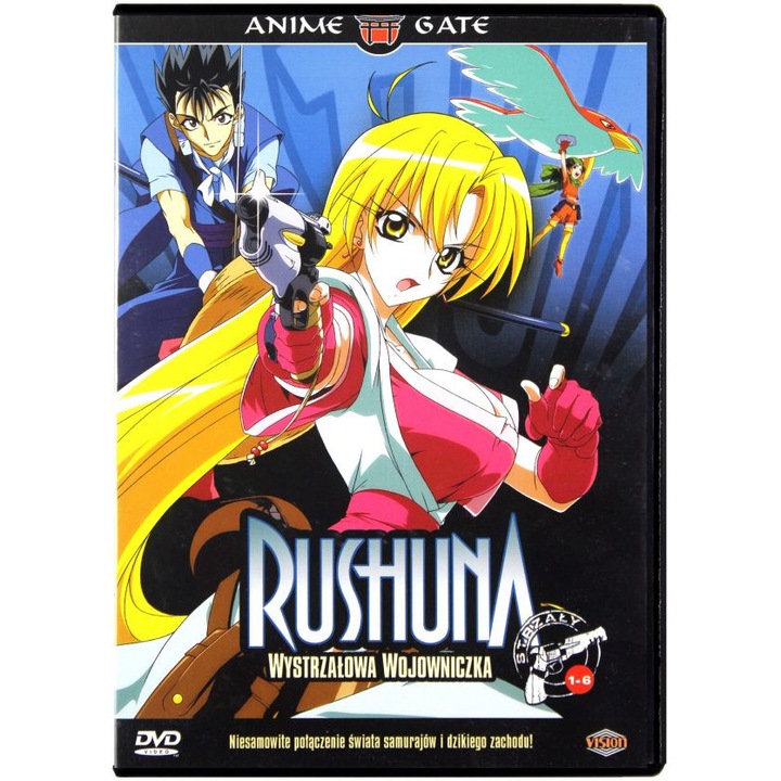 Rushuna: wystrzałowa wojowniczka odcinki 1-6 [DVD]