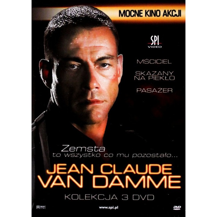 Kolekcja Jean Claude Van Damme: Pasażer / Skazany na piekło / Mściciel [3DVD]