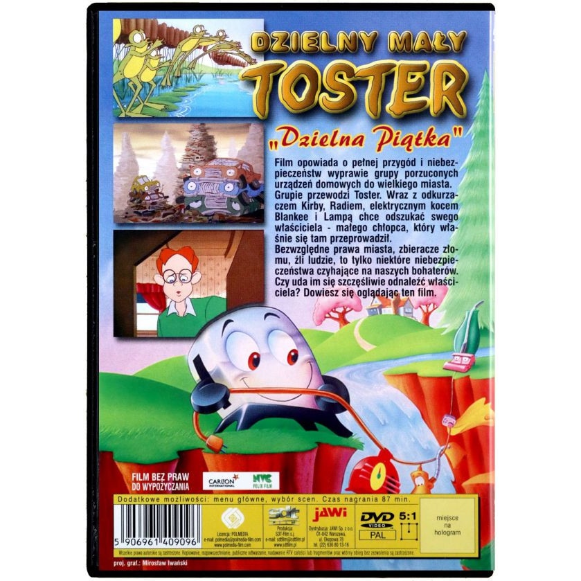 The Brave Little Toaster [DVD] eMAG.ro