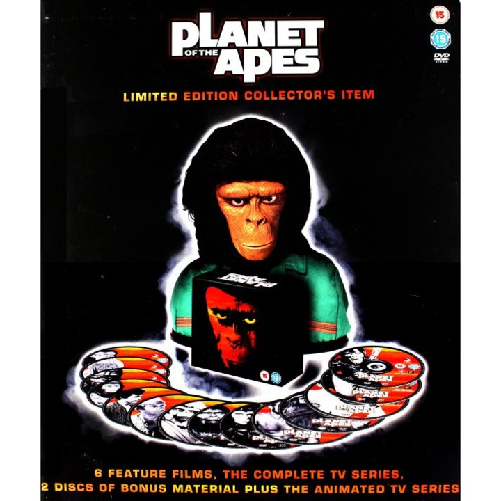 Planeta Małp (zestaw kolekcjonerski) [BOX] [14DVD]