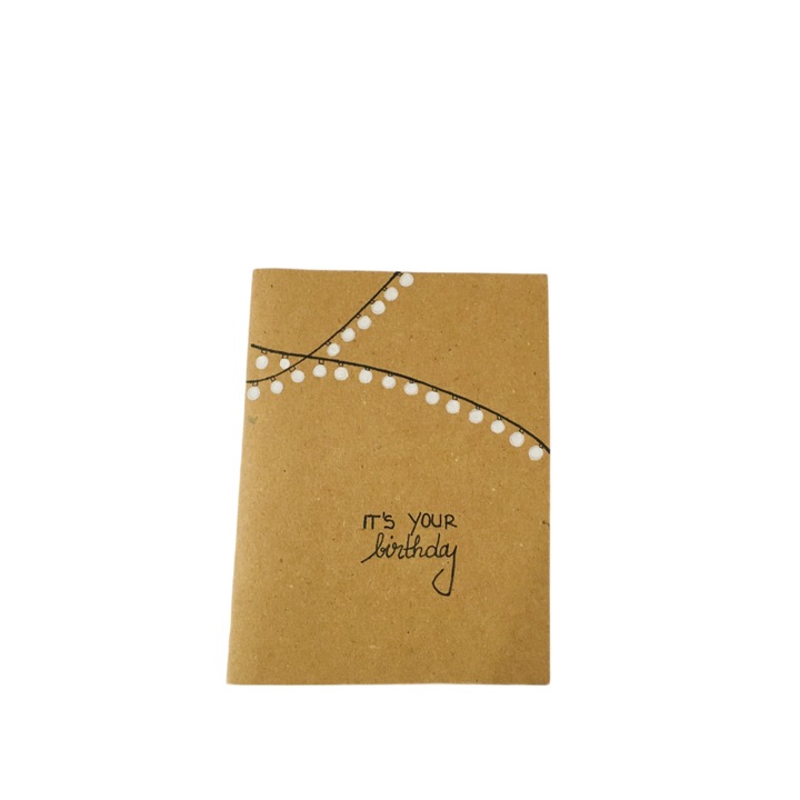 Felicitare Brown, "It's Your Birthday!", 14x10,5 cm