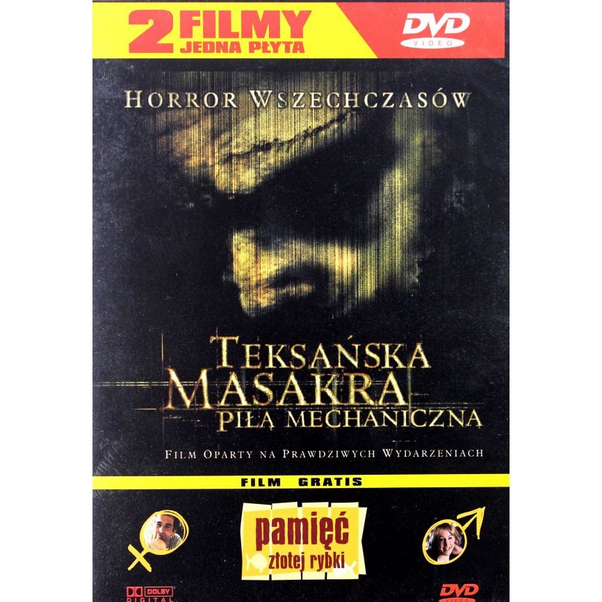 Teksańska masakra piłą mechaniczną / Pamięć złotej rybki [DVD] - eMAG.ro