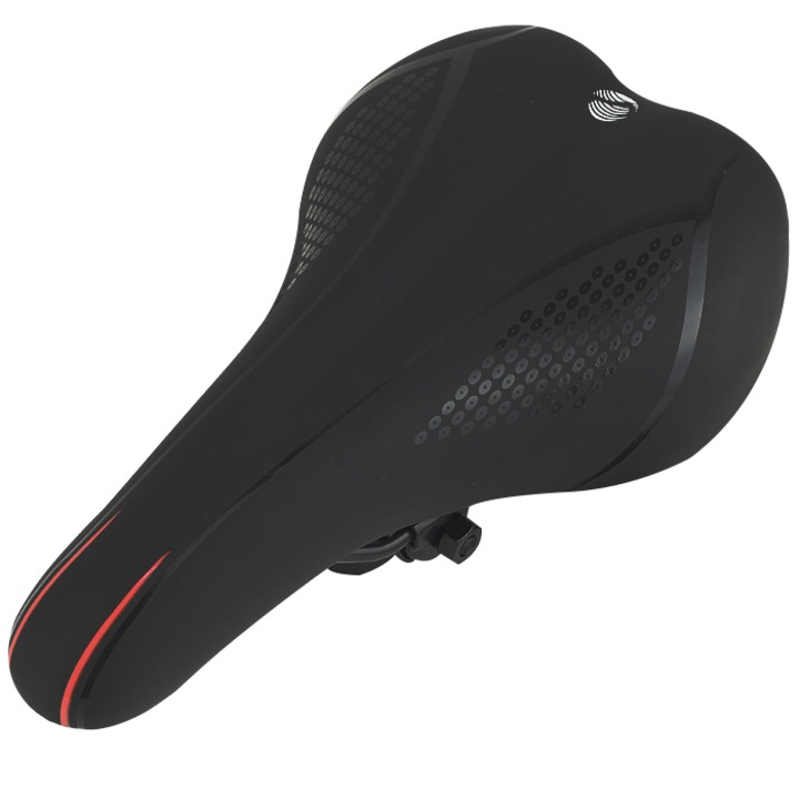 Sa bicicleta JET Sport, Universal, 27.5x16cm, Negru/rosu