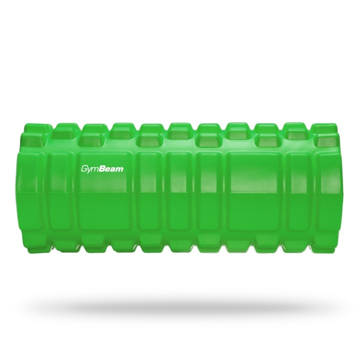 Rola de exercitii Fitness Roller Green, GymBeam, 20 x 2,8 g