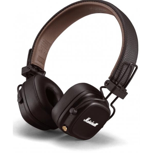 Casti audio Marshall Major IV, Bluetooth maro - eMAG.ro