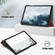 Кейс за Samsung Galaxy Tab A7 Lite, FoldPro, F698, Червен