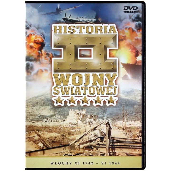 Historia II Wojny Światowej 16: Włochy XI 1942- VI 1944 [DVD]