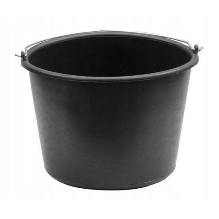Vödör, Inna, Műanyag, 12 l, Fekete