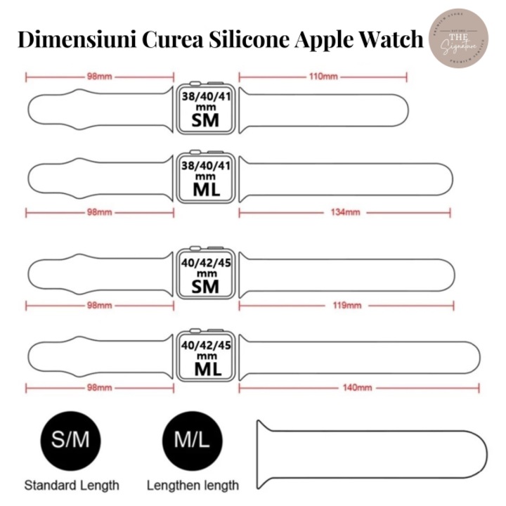 Curea din silicon, compatibila cu Apple Watch 2/3/4/5/6/7/8/9/10 46mm/SE, 42/44/45/46mm S/M, Vintage Rose