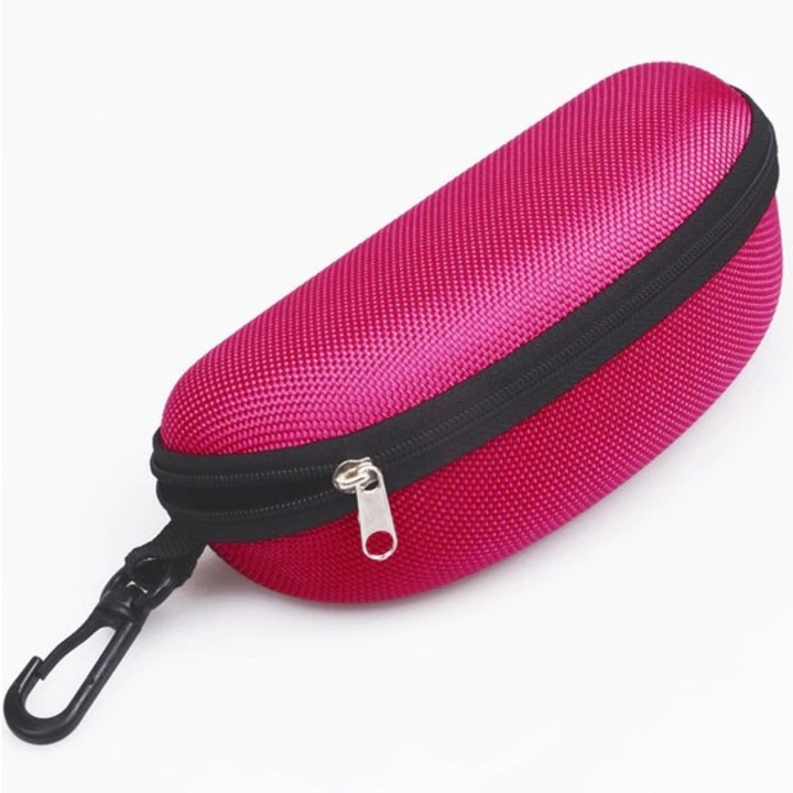 Etui pentru ochelari, Izmael, Poliuretan, Roz