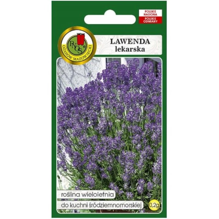 Seminte de lavanda medicinala Pnos, 0.2 g