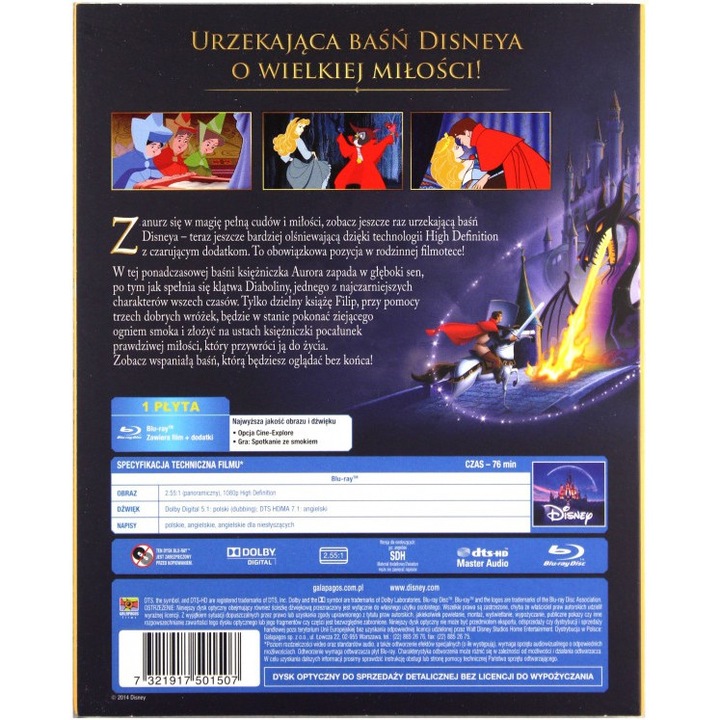 Frumoasa adormita [Blu-Ray]