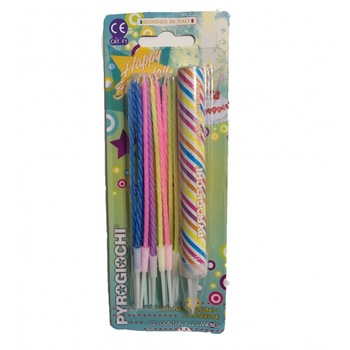 Artificii - Set fantana si 12 lumanari de Tort, 14 cm , Set 13 buc Artificii - Set fantana si 12 lumanari de Tort, 14 cm , Set 13 buc