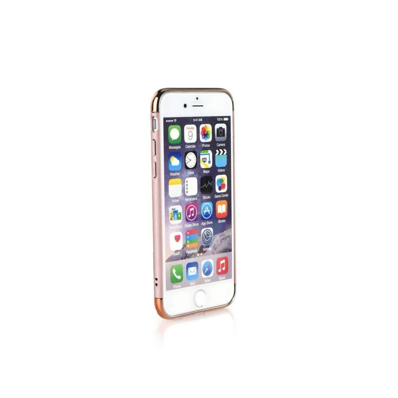 Husa Apple iPhone 7,iPhone 8,iPhone SE (2020) - Iberry Care 3in1 Rose Gold