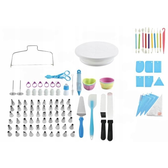 Set Wilton Da 4 Supporti E Spilli Per Decorare Cupcakes E Creare Fiori Di Glassa. Dimensioni Variabili E Lavabili In Lavastoviglie.