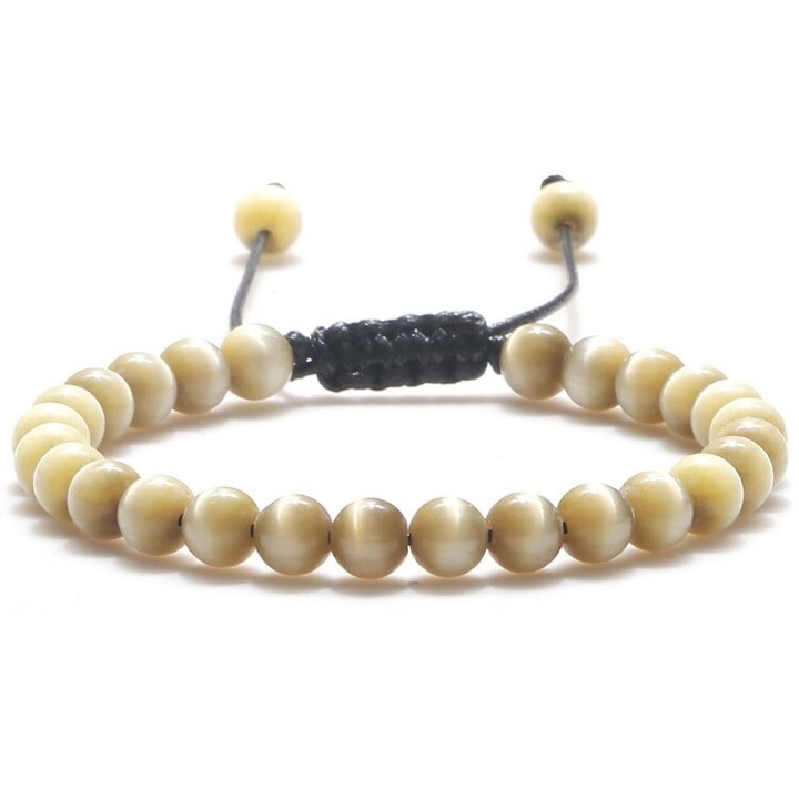 Női karkötő, Izmael, Pamut, Barna