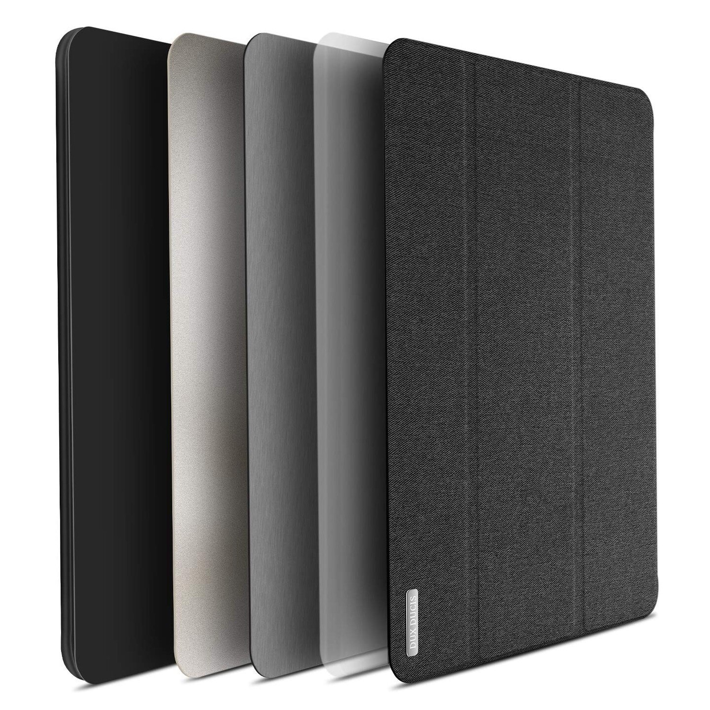 Husa tableta, DuxDucis, Poliuretan/Piele ecologica, Pentru Huawei Mediapad M6 10.8, Negru