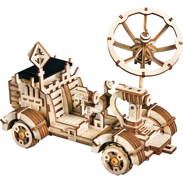 ROKR 3D Puzzle, Rambler Rover űrvadász napelemes autó, 175 db-os