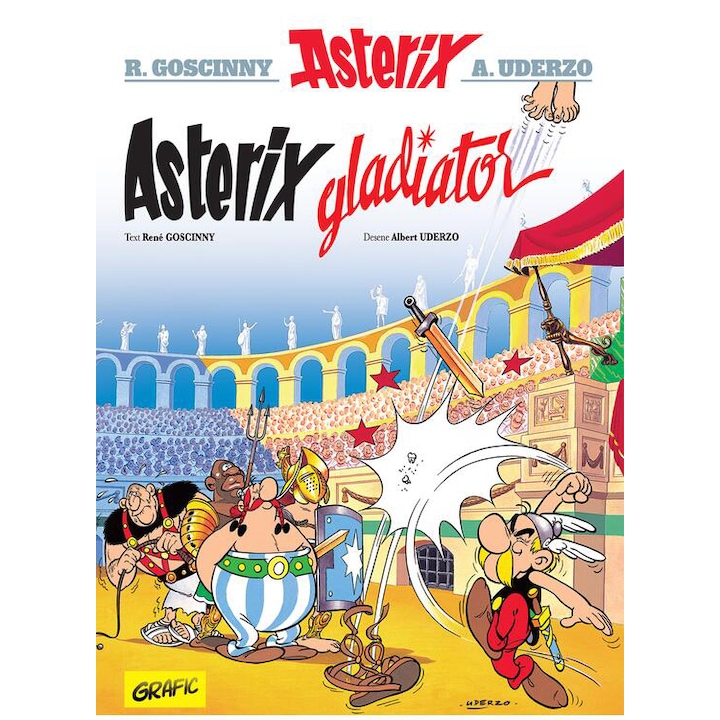 Asterix #04. Asterix gladiator, René Goscinny