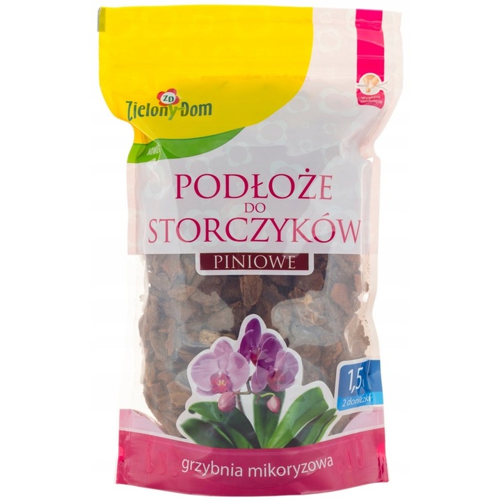 Substrat pentru orhidee, Zielony Dom, 1.5 l