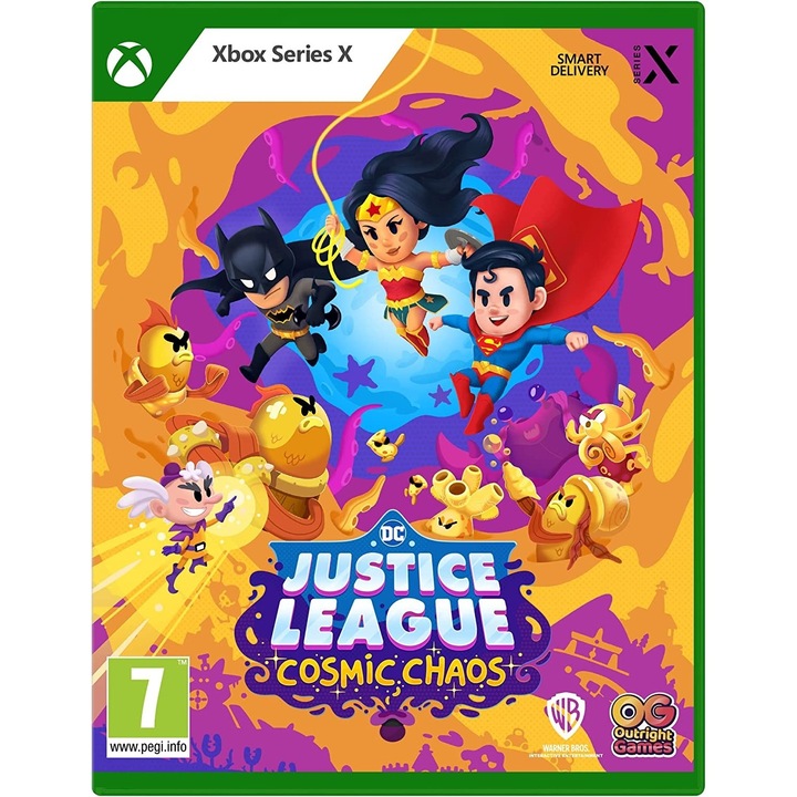 Dc Justice League Cosmic Chaos játék Xbox Series X-re