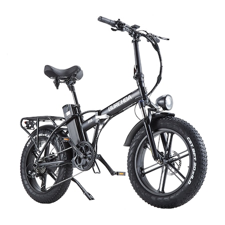 Електрически велосипед KETELES R8PLUS, Сгъваем, 800W, 20", 20Ah, 7 скорости, Маслена спирачка