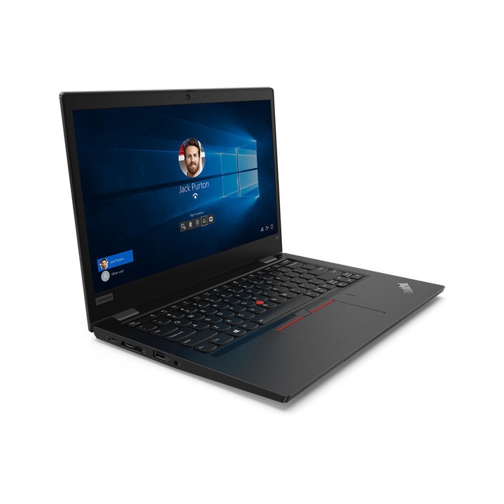 Laptop Lenovo ThinkPad L13 Gen 2, 13.3" FHD IPS, Intel Core i3-1115G4, 8 GB DDR4, 256 GB SSD m2 PCIe, Intel UHD Graphics, Windows 10 Pro, 1.39 kg Black