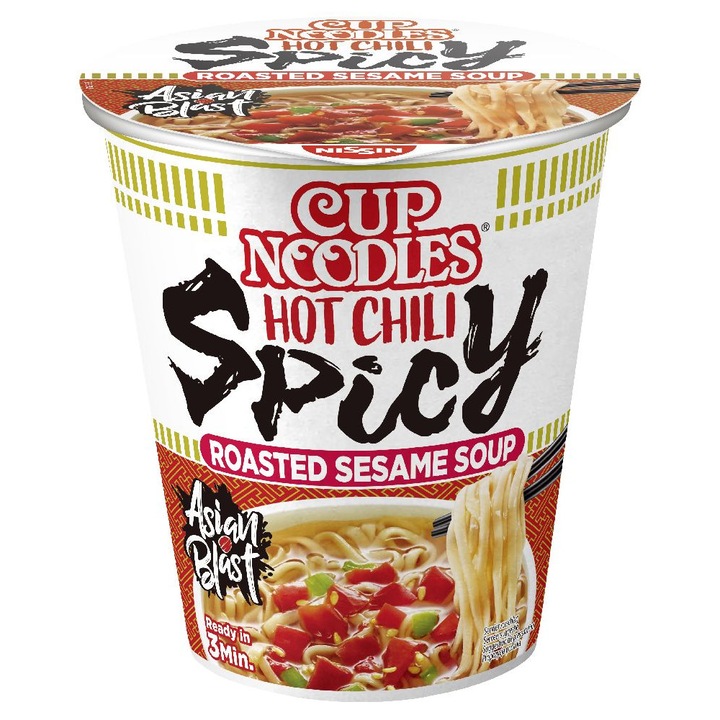 Supa instant picanta, Nissin, 66g