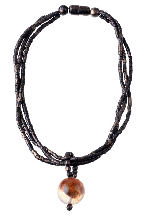 Colier, Gloria Maris Handmade, 8354 Maro auriu, 43 cm