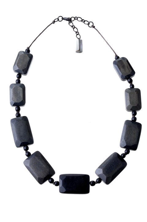 Colier, Gloria Maris Handmade, 89958 Verde inchis, 57 cm