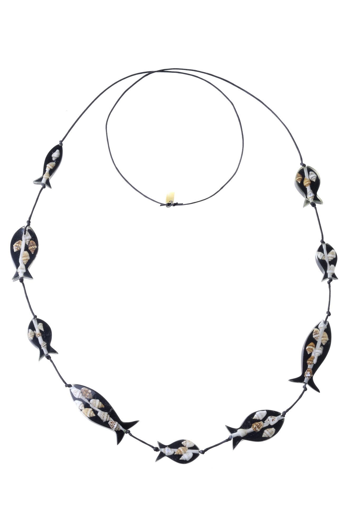 Nyaklánc, Gloria Maris Handmade, 89924 Fekete, Állítható eMAG.hu