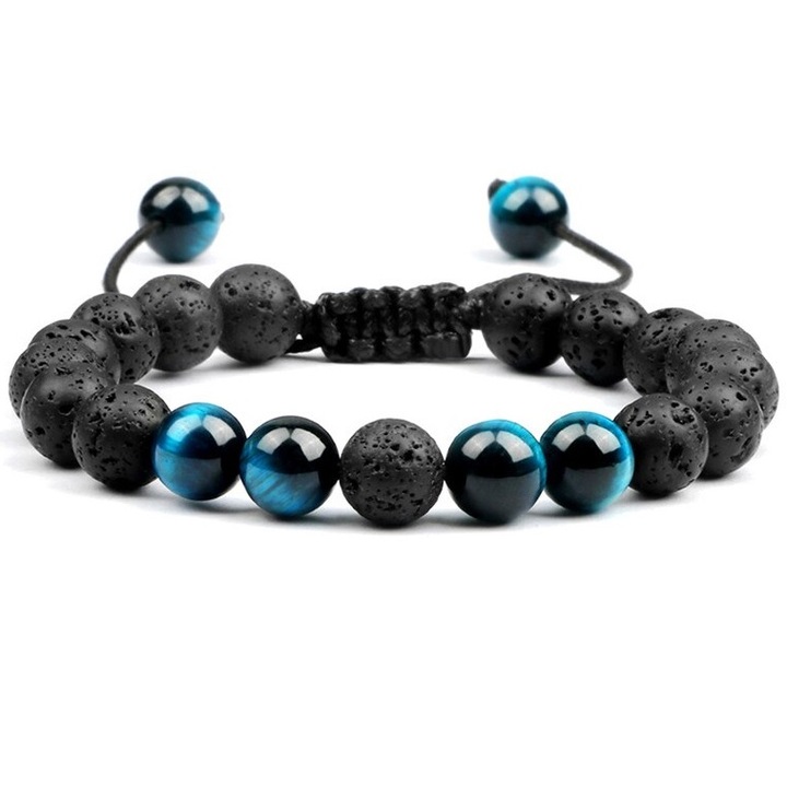 Karkötő, Izmael, Pamut, Kék/fekete