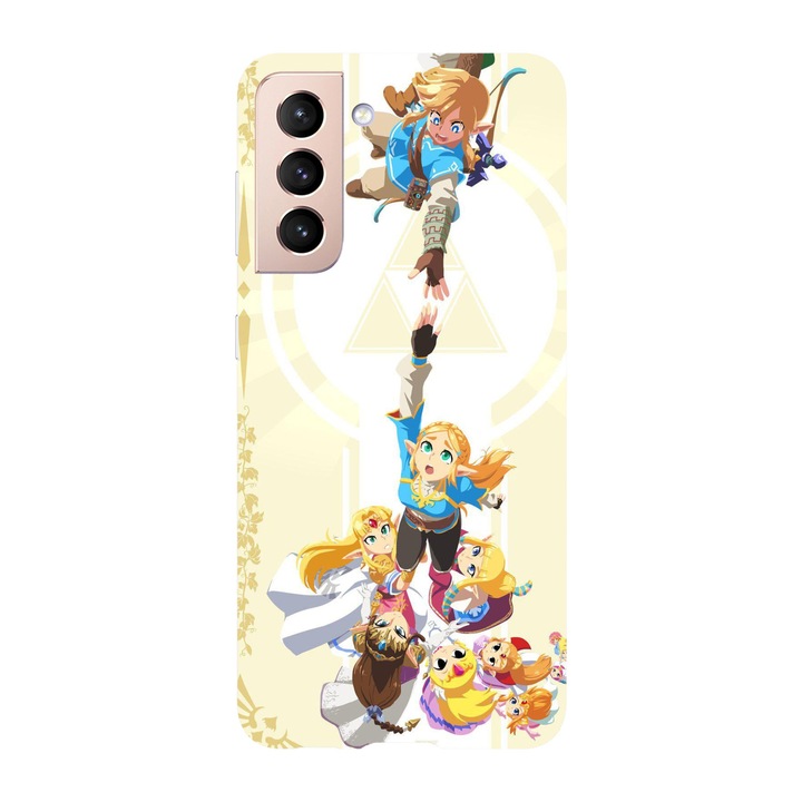 Калъф, съвместим с модел Samsung Galaxy Note 20 Ultra, Viceversa, Breath of the Wild Zelda, силикон, TPU