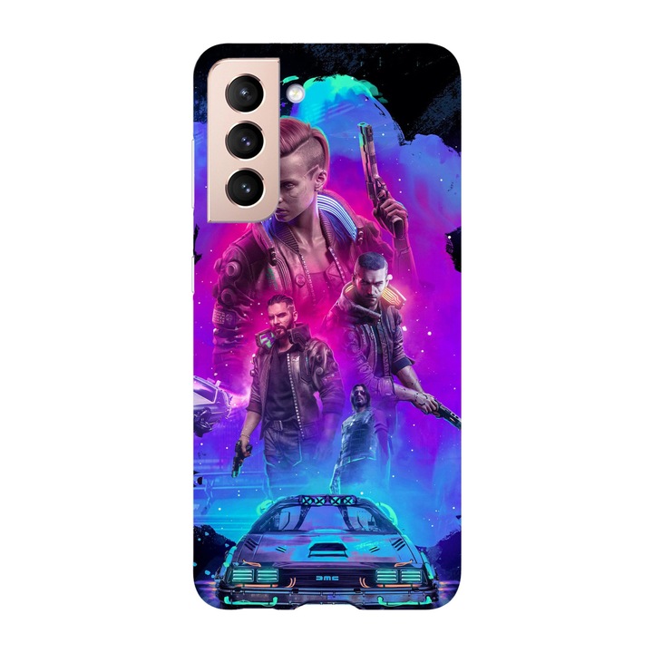 Husa compatibila cu Samsung Galaxy A23 5G, Viceversa, model Cyberpunk 2077, Silicon, TPU