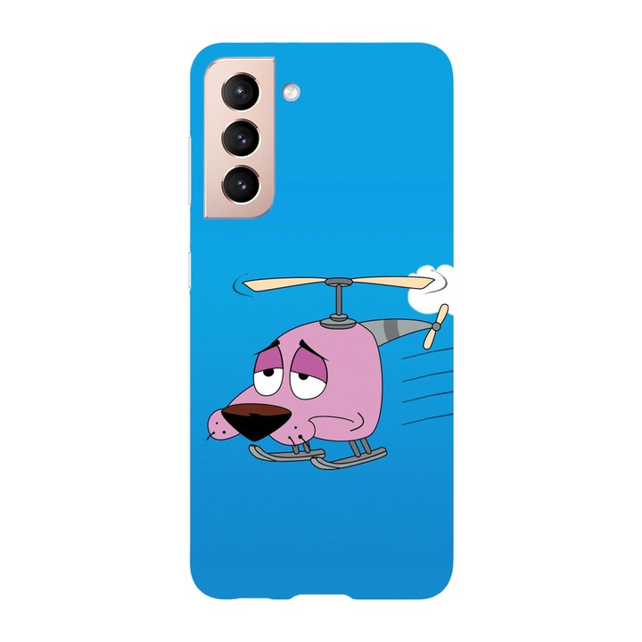 Husa compatibila cu Samsung Galaxy A23 5G, Viceversa, model Courage Helicopter, Silicon, TPU